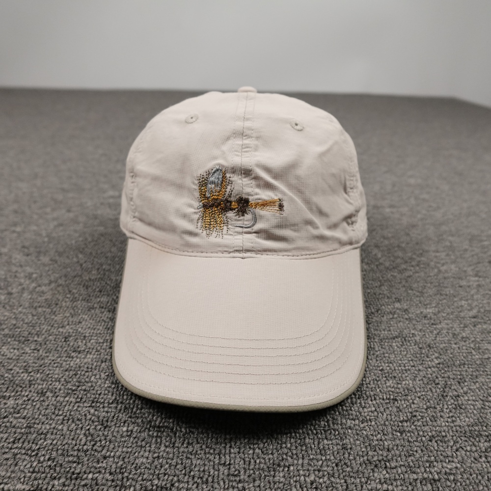 Columbia Hat Cap Strap Back Mens One Size Beige PFG Fishing Baseball Omni-Shade